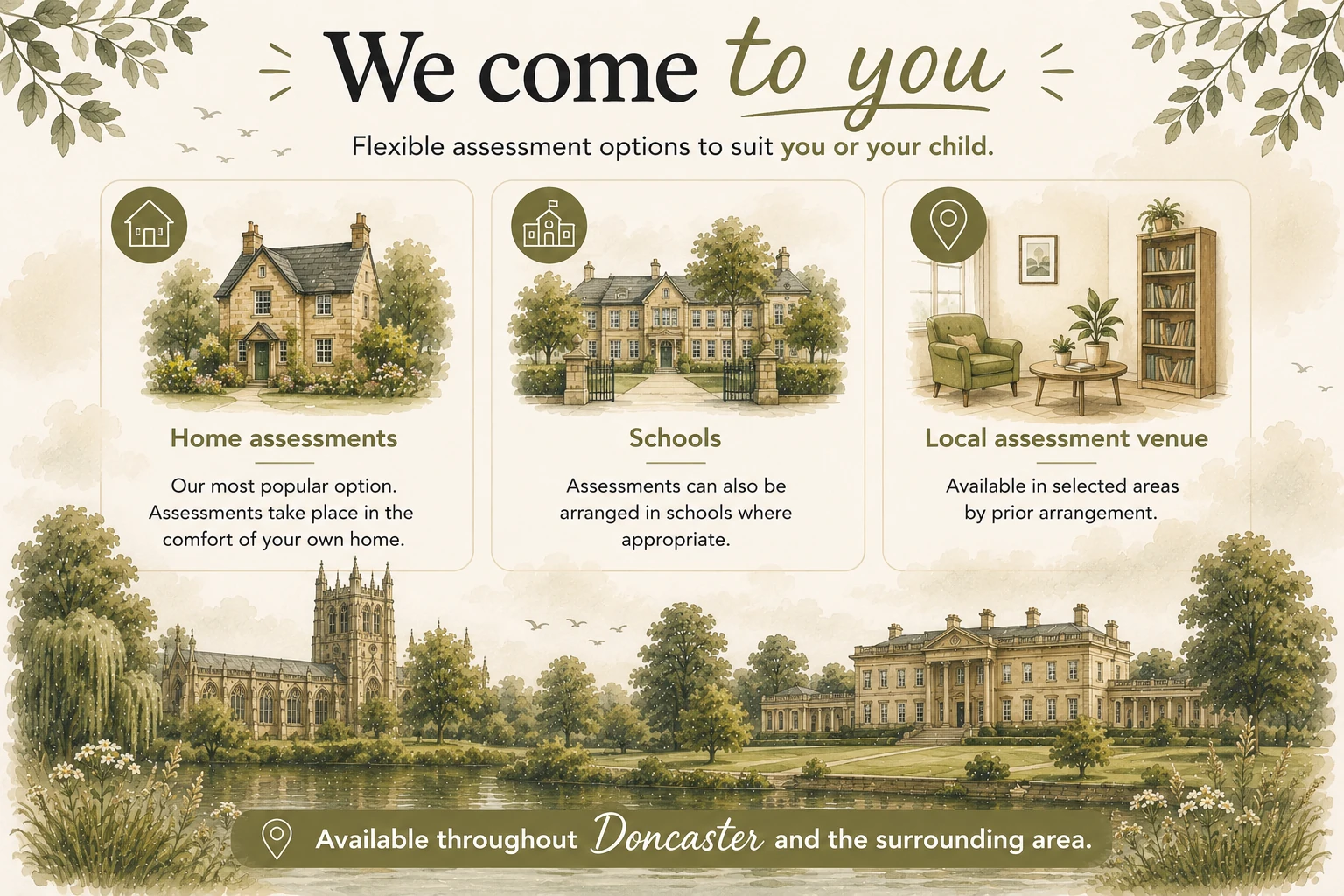 Defining Dyslexia assessment location options in Doncaster