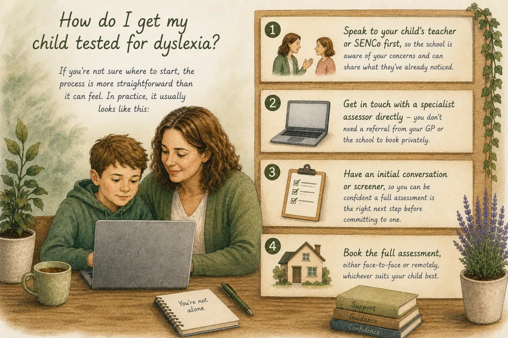 How Do I Get My Child Assessed for Dyslexia in the UK? A Parent's Guide