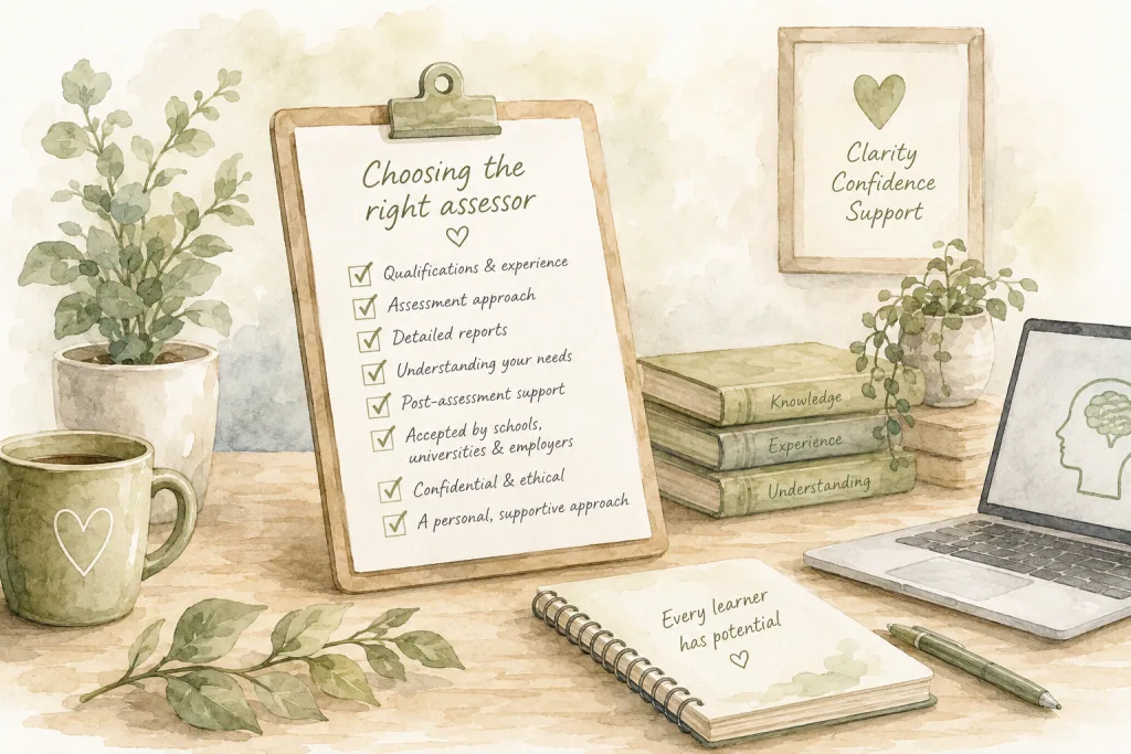How to Choose a Dyslexia Assessor: 8 Things Every Parent and Adult Should Check